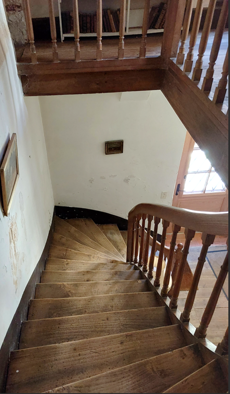 décoration escalier origine