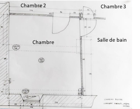 plan chambre avant